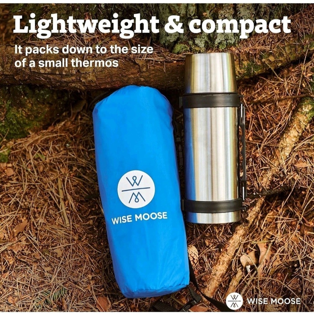 Sleeping Pad - 4.5 Inch Thick Camping Mattress, Ultralight Camping Pad, Inflatab - Picture 6 of 7